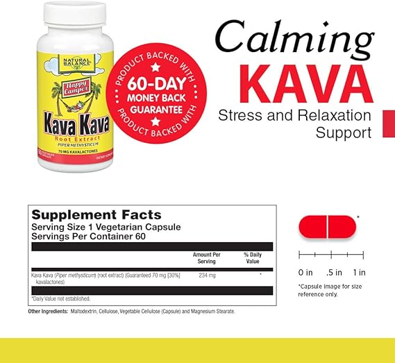 Natural Balance Kava Kava Extract 60ct