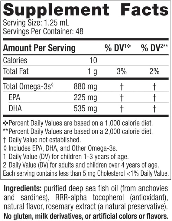 Children's DHA Xtra Liquid Berry Punch Flavor