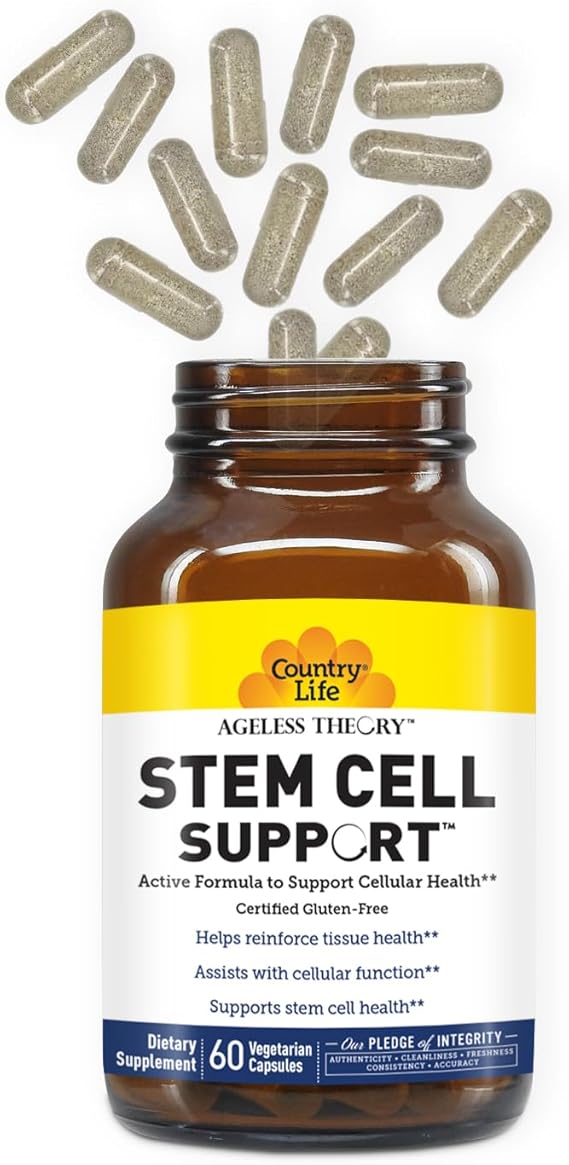 Country Life STEM CELL SUPPORT 60 Vegicaps