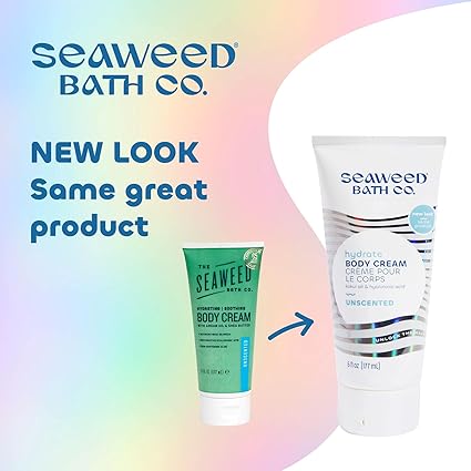 SEAWEED BATH CO. HYDRATE BODY CREAM UNSCENTED 6 FL OZ