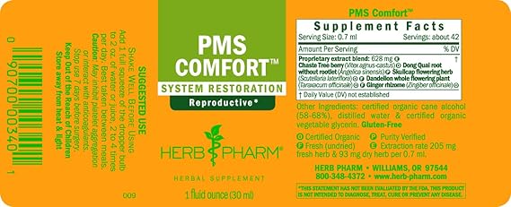 Herb Pharm PMS COMFORT 1 oz