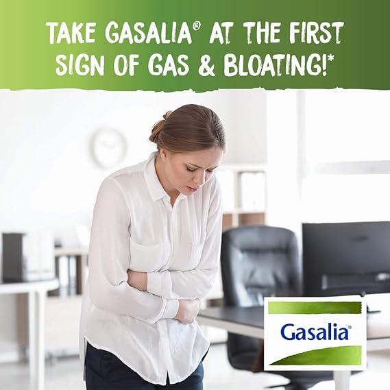 Gasalia Gas Relief 60 Meltaway Tablets