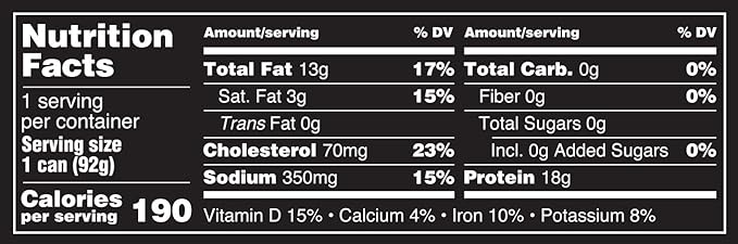 CROWN PRINCE Low Salt 3.25 OZ