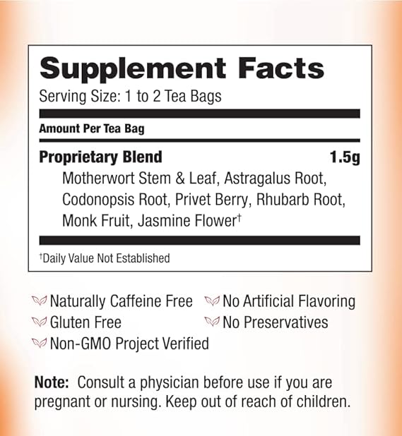 BRAVO TEA Clear & Smooth Skin Tea 20 BAG