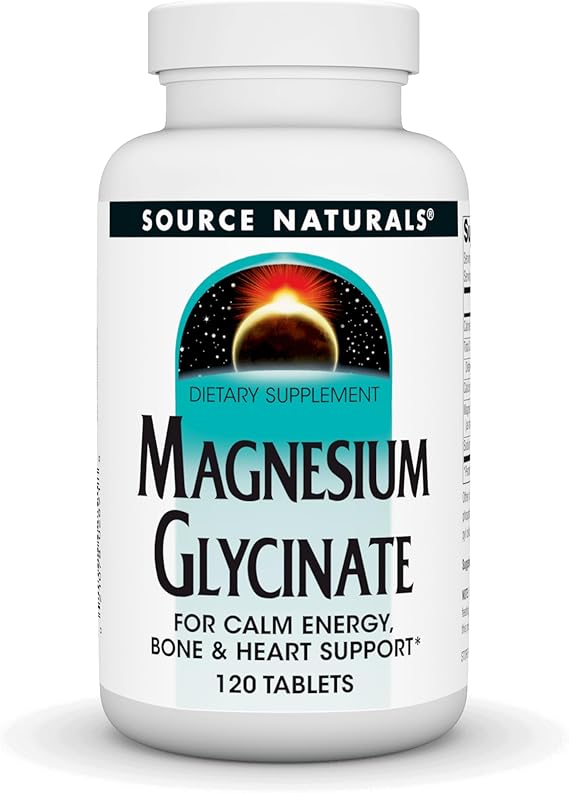 SOURCE NATURALS MAGNESIUM GLYCINATE 60T