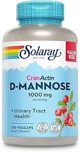 Solaray CranActin D-Mannose 1000 mg