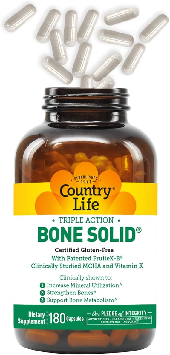 Country Life BONE SOLID 180 Vegicaps