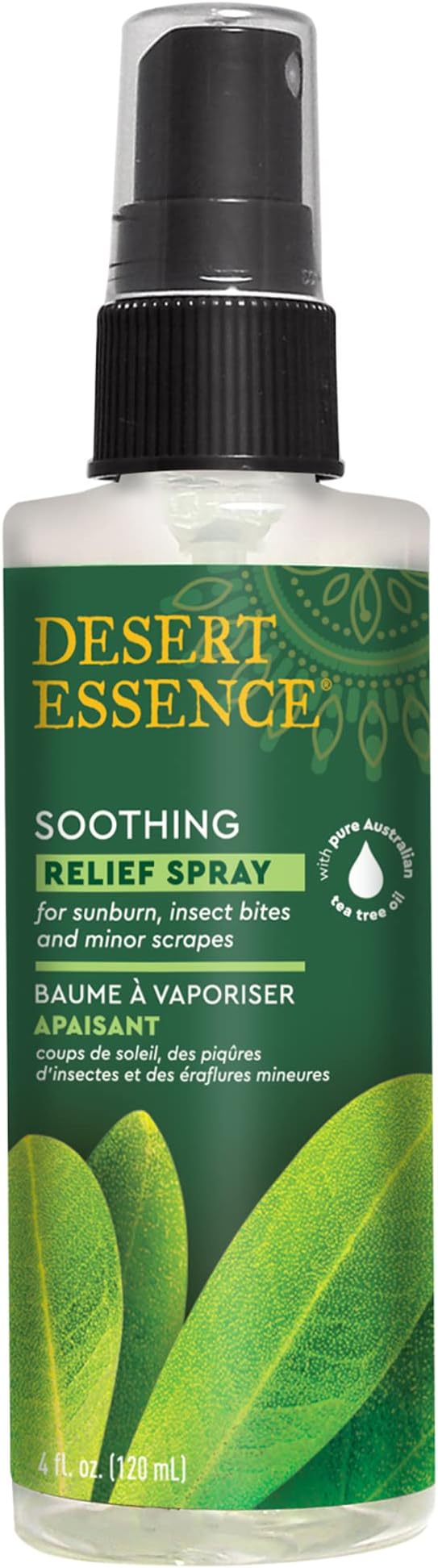 Desert Essence TEA TREE OIL RELIEF SPRAY 4 Liquid