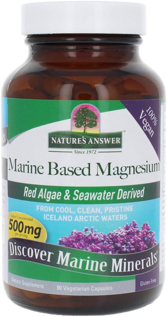 Nature's Answer Marine Based Magnesium Red Algae & Sea Water 500 mg 16 fl oz