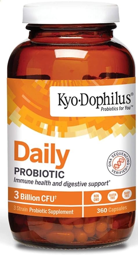 Kyolic, Kyo-Dophilus Heat Stable Probiotic, 360 Capsules