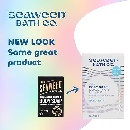SEAWEED BATH CO. DETOX BAR SOAP 3.75OZ
