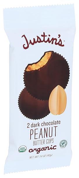 JUSTIN`S Dark Chocolate 1.4 OZ