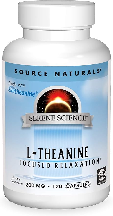 SOURCE NATURALS L-THEANINE 200 MG 60 TABS