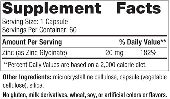 Nordic Naturals Zinc Glycinate
