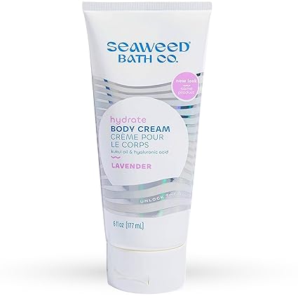 SEAWEED BATH CO. HYDRATE BODY CREAM LAVENDER 6 FL OZ