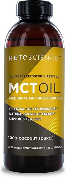 KETO SCIENCE MCT OIL 15OZ