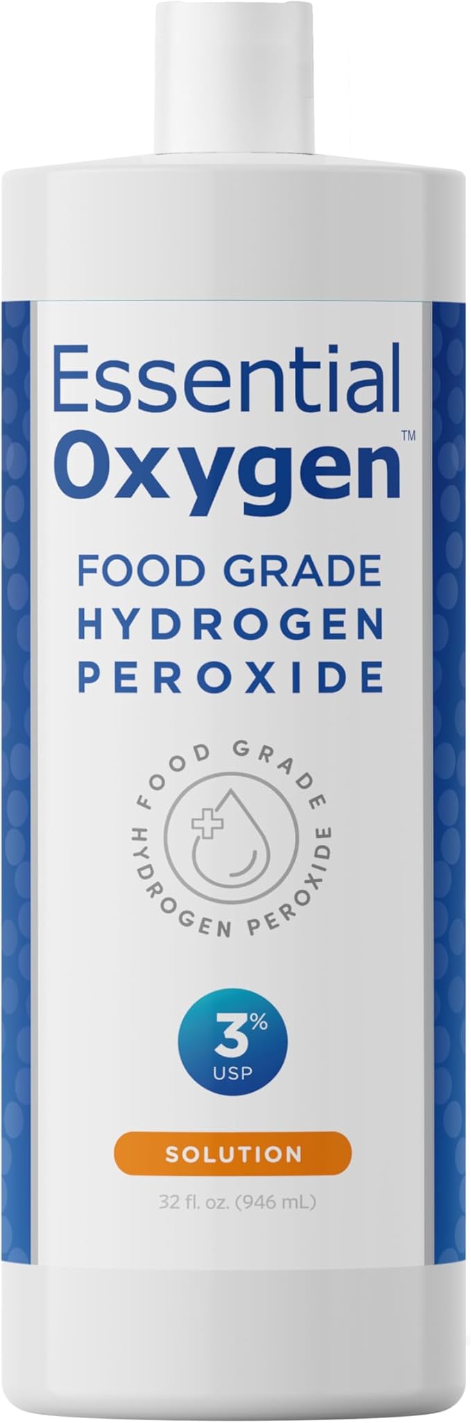 ESSENTIAL OXYGENHYDROGEN PEROXIDE FOOD GRADE 3% 32OZ