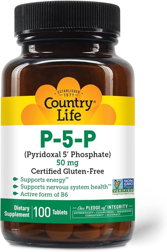 Country Life P-5-P 50MG 100 Tablet