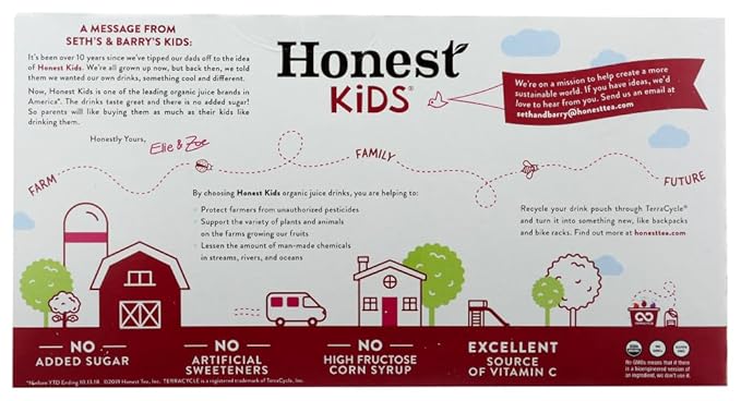 HONEST KIDS Cherry Go Round 6.75 OZ