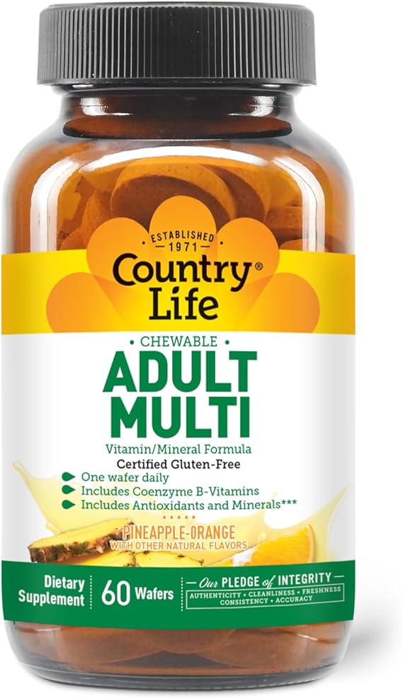 Country Life ADULT CHEWABLE MULTI 60 Tablet