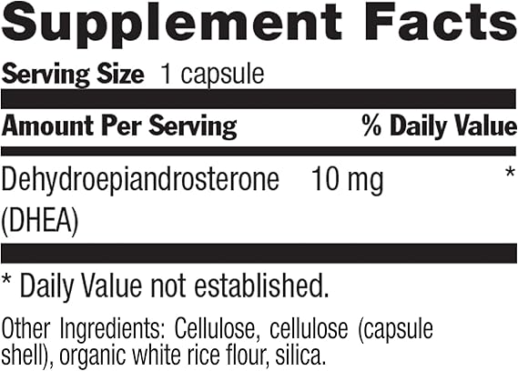 Country Life DHEA 10MG 50 Vegicaps