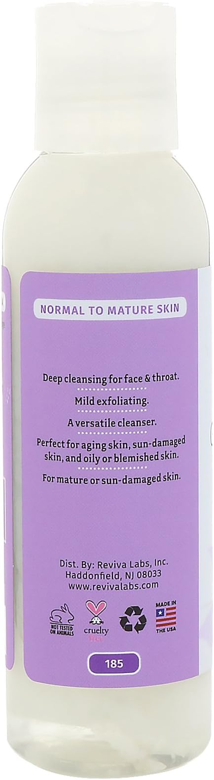 Reviva Labs Glycolic Acid Facial Cleanser - 4 fl oz