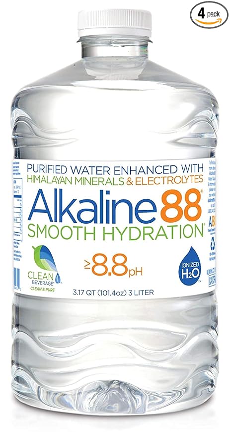 ALKALINE88 Mineral Water,Himalayan,8.8PH 3 LTR