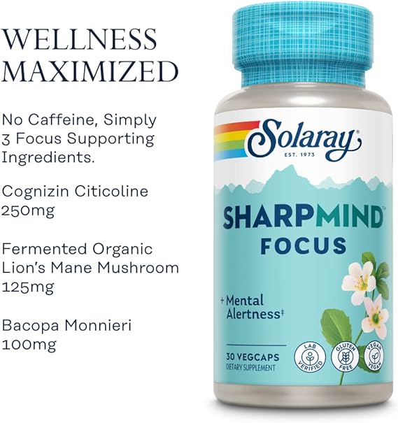 Solaray Sharpmind Focus