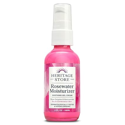 Heritage Store Rosewater Moisturizer 2floz