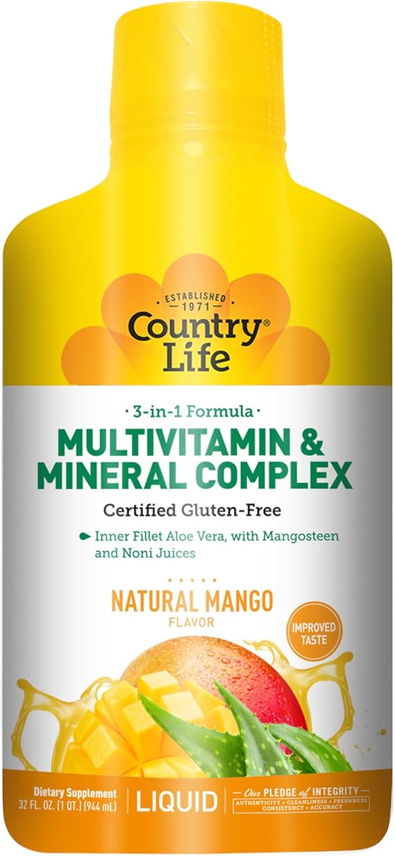 Country Life LIQUID MULTI AND MINERAL COMPLEX 32 Liquid