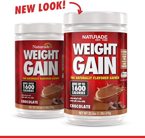 NATURADE WEIGHT GAIN ALL NATURAL CHOCOLATE 20.3OZ