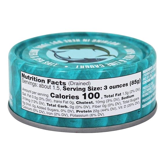 SUSTAINABLE SEAS Chunky Albacore Tuna 5 OZ