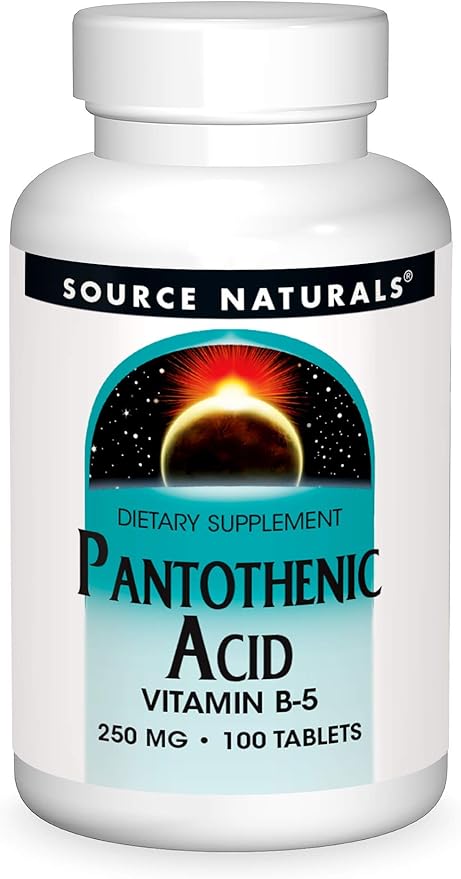 Source Naturals Pantothenic Acid Vitamin B-5 250 mg
