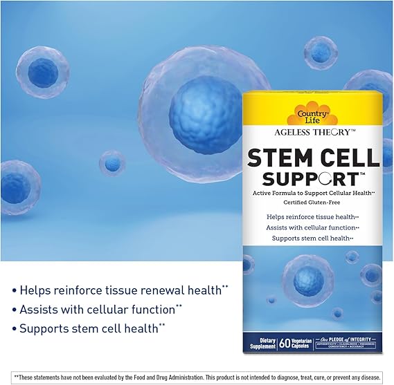 Country Life STEM CELL SUPPORT 60 Vegicaps