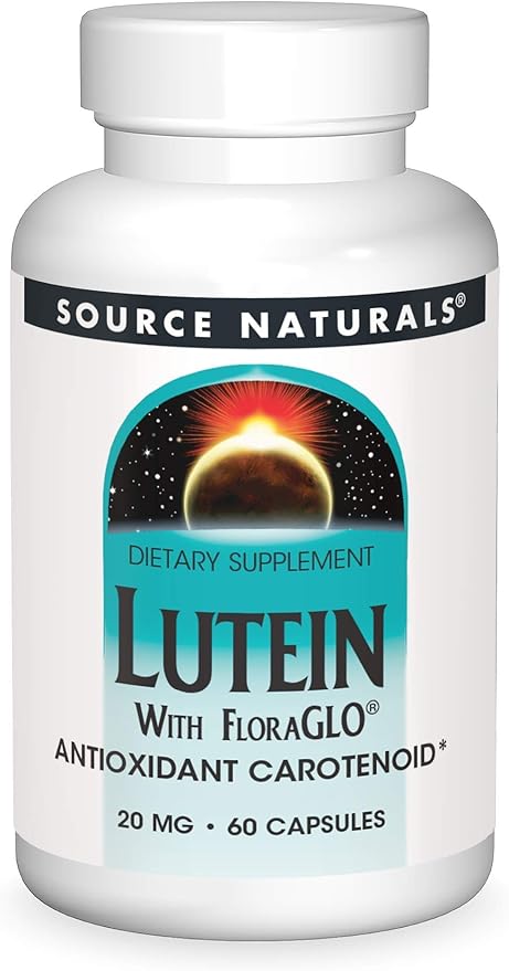 SOURCE NATURALS LUTEIN W/ FLORAGLO 20MG CAP 30C