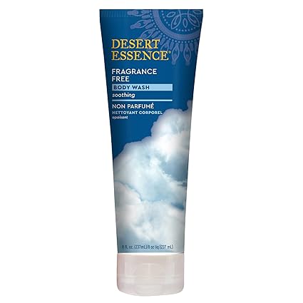 Desert Essence FRAGRANCE FREE BODY WASH 8 Liquid