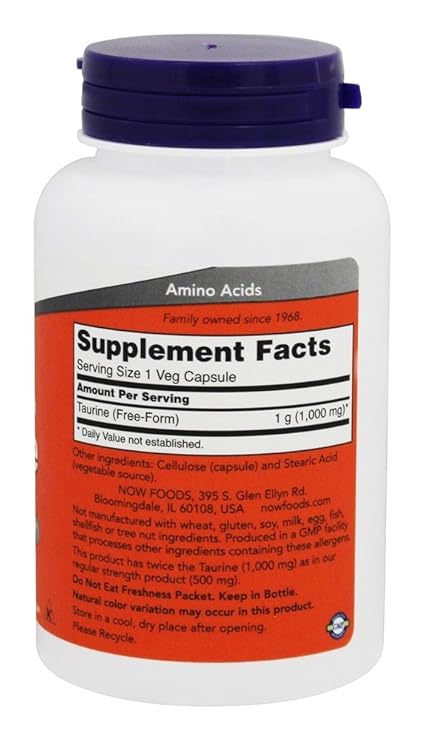 Now Taurine 1000 MG