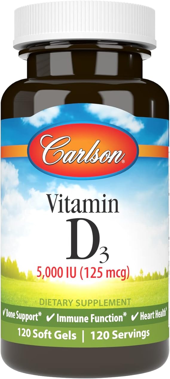 Vitamin D3 5,000 IU (125 mcg)