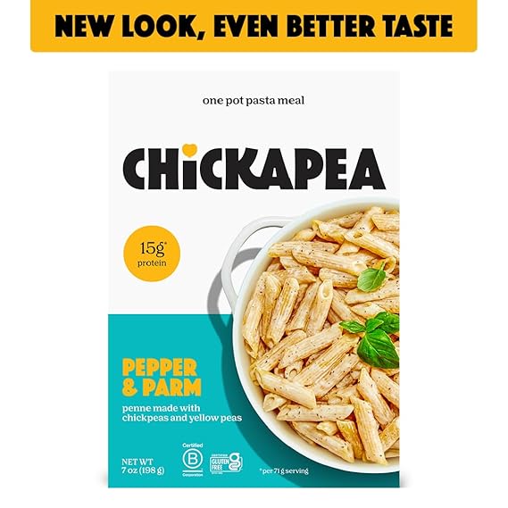 CHICKAPEA PASTA Pepper & Parm 7 OZ
