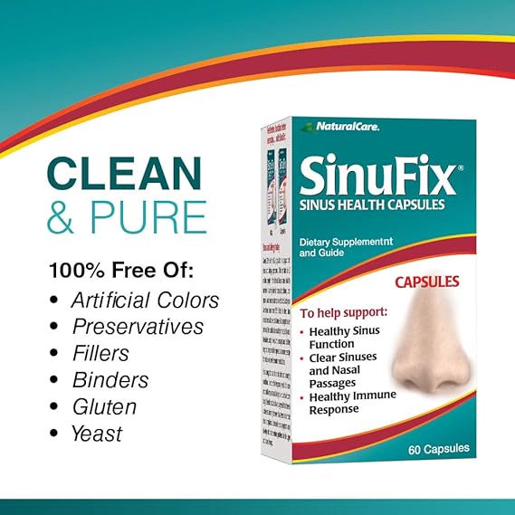 NaturalCare SinuFix 60ct