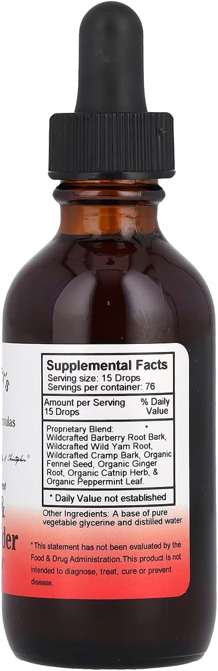 Fórmula para el hígado y la vesícula biliar de Christopher's Original Formulas, 2 fl oz