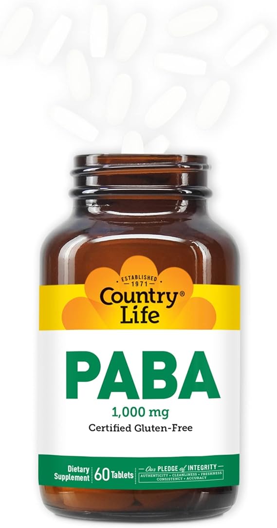 Country Life PABA 1000MG 60 Tablet