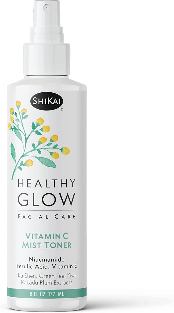 SHIKAI HEALTHY GLOW VITAMIN C MIST TONER 6 FL OZ