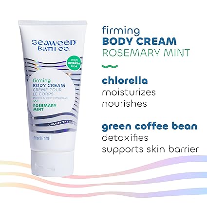SEAWEED BATH CO. FIRMING BODY CREAM ROSEMARY MINT 6 FL OZ