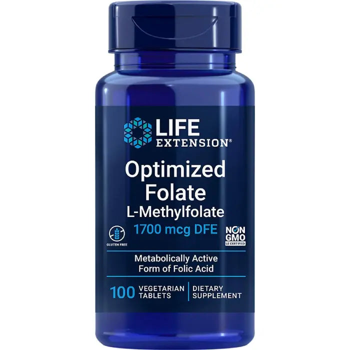 Life Extension Optimized Folate L-Methylfolate 1700 mcg DFE