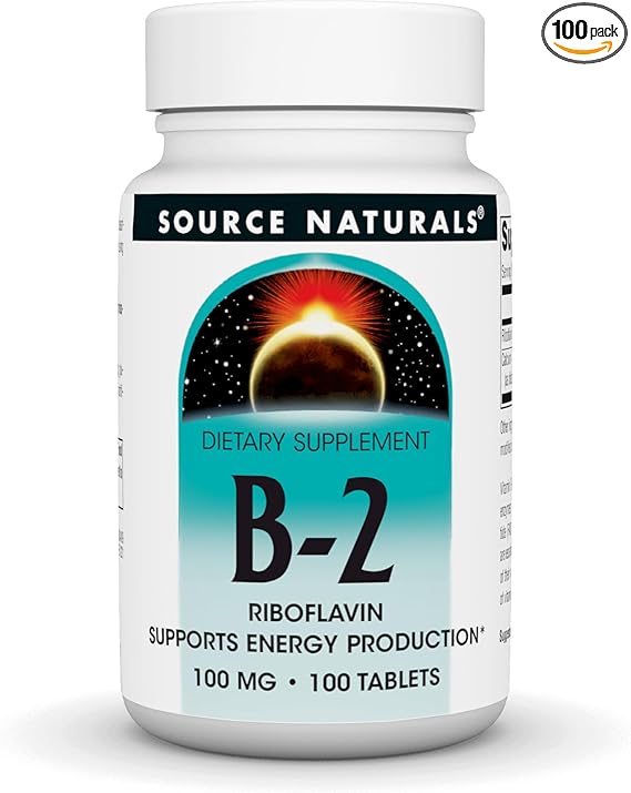 SOURCE NATURALS B-2 100MG 100T