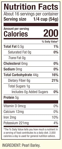 BOB`S RED MILL Barley Pearl 30 OZ