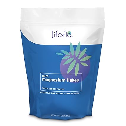 LifeFlo Pure Magnesium Flakes 1.65lb