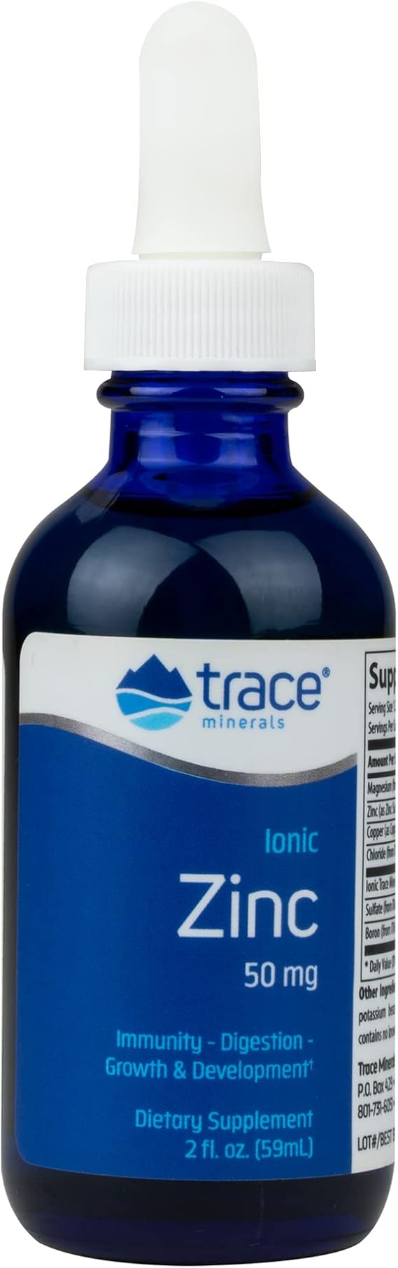 Zinc iónico Trace 50 mg 2 fl oz