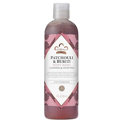NUBIAN HERITAGE PATCHOULI & BURITI BODY WASH 13 FL OZ